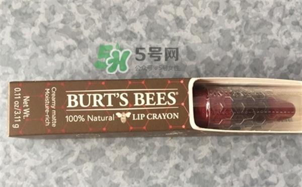 burts bees小蜜蜂凝彩唇膏笔怎么样_好用吗